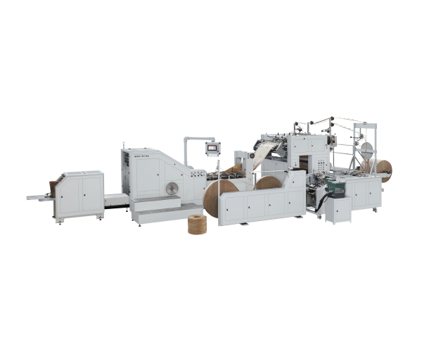LSB-450XL-R Máquina para fabricar bolsas de papel con asa torcida alimentada por rollo completamente automática